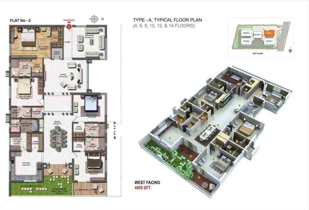 Vamsiram Jyothi Cosmos Floor Plan