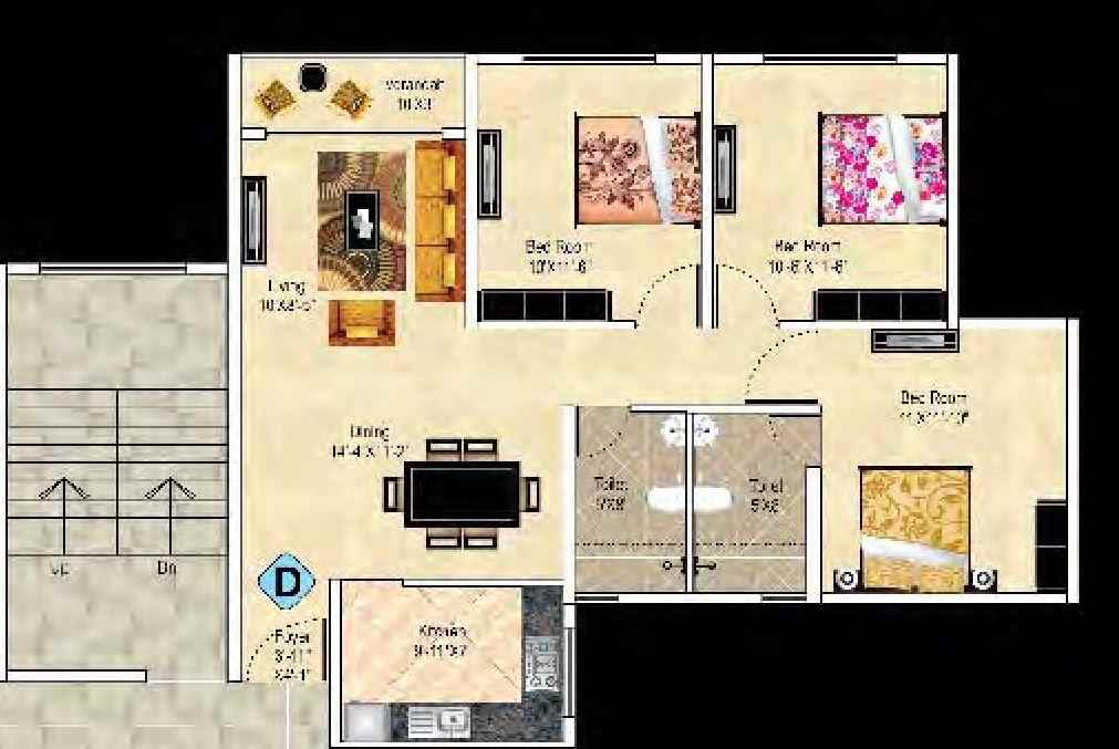 Ideal Aurum Floor Plan