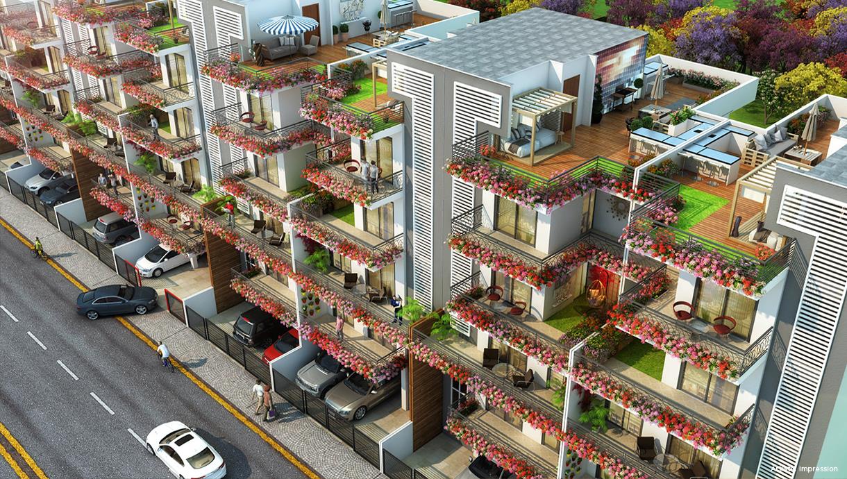 Central Park 3 Cerise Suites Banner