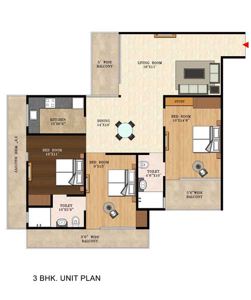 Investment Vedanta Homes Floor Plan