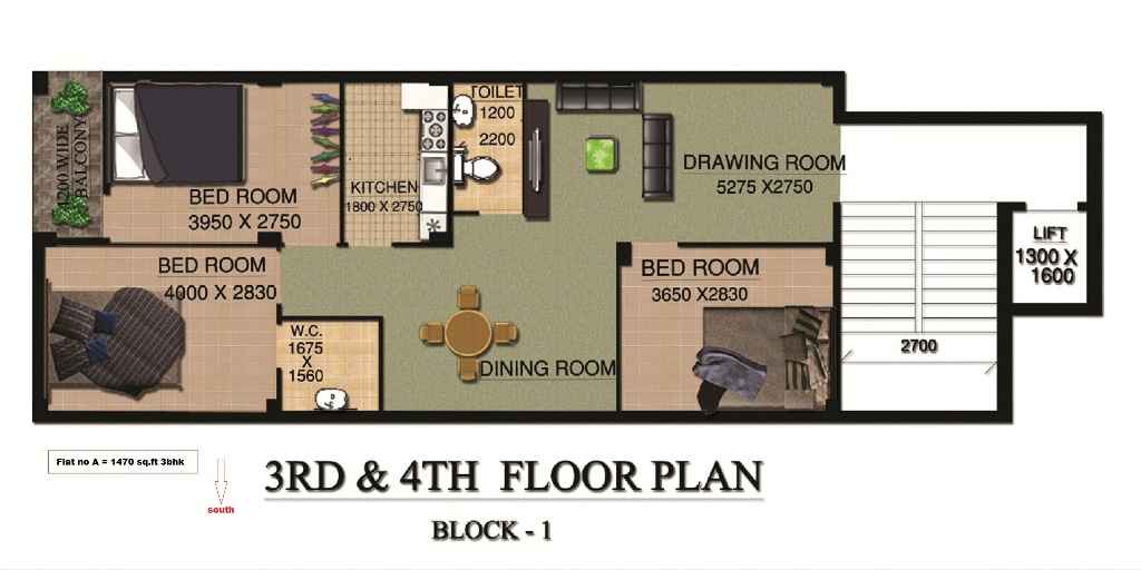 Rajwada Grand Floor Plan