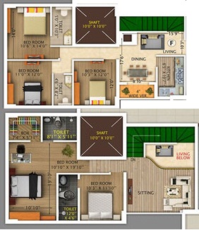 Rajwada Royal Garden Floor Plan
