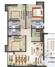 Primarc Shrachi Aangan Floor Plan
