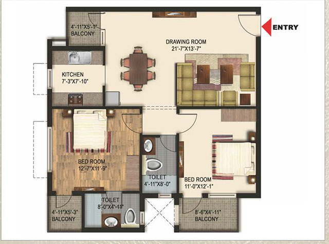 Paarth Aadyant Floor Plan