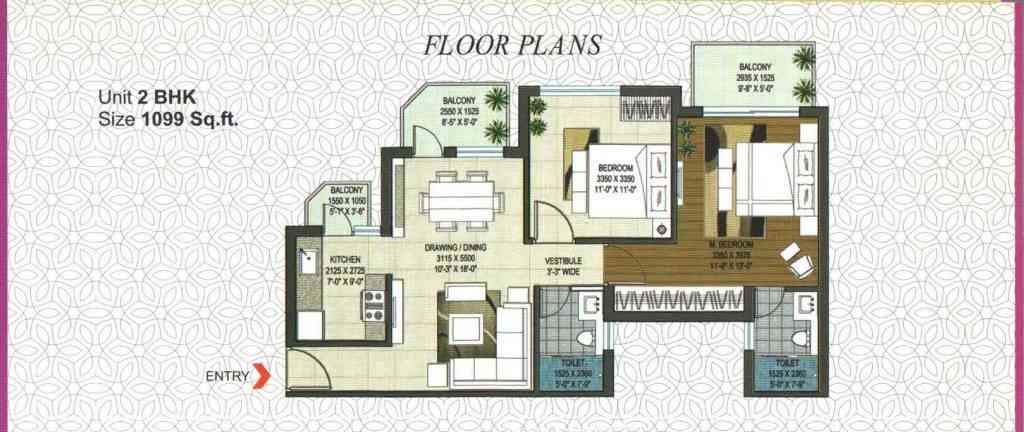 Rishita Manhattan Floor Plan