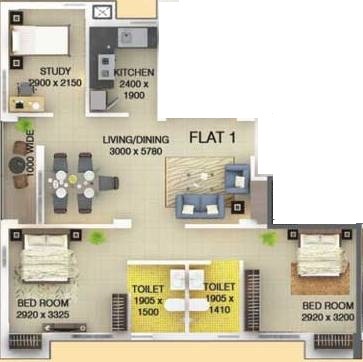 Signum Parkwoods Estate Floor Plan