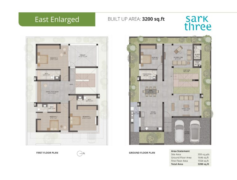 Sark Three Floor Plan