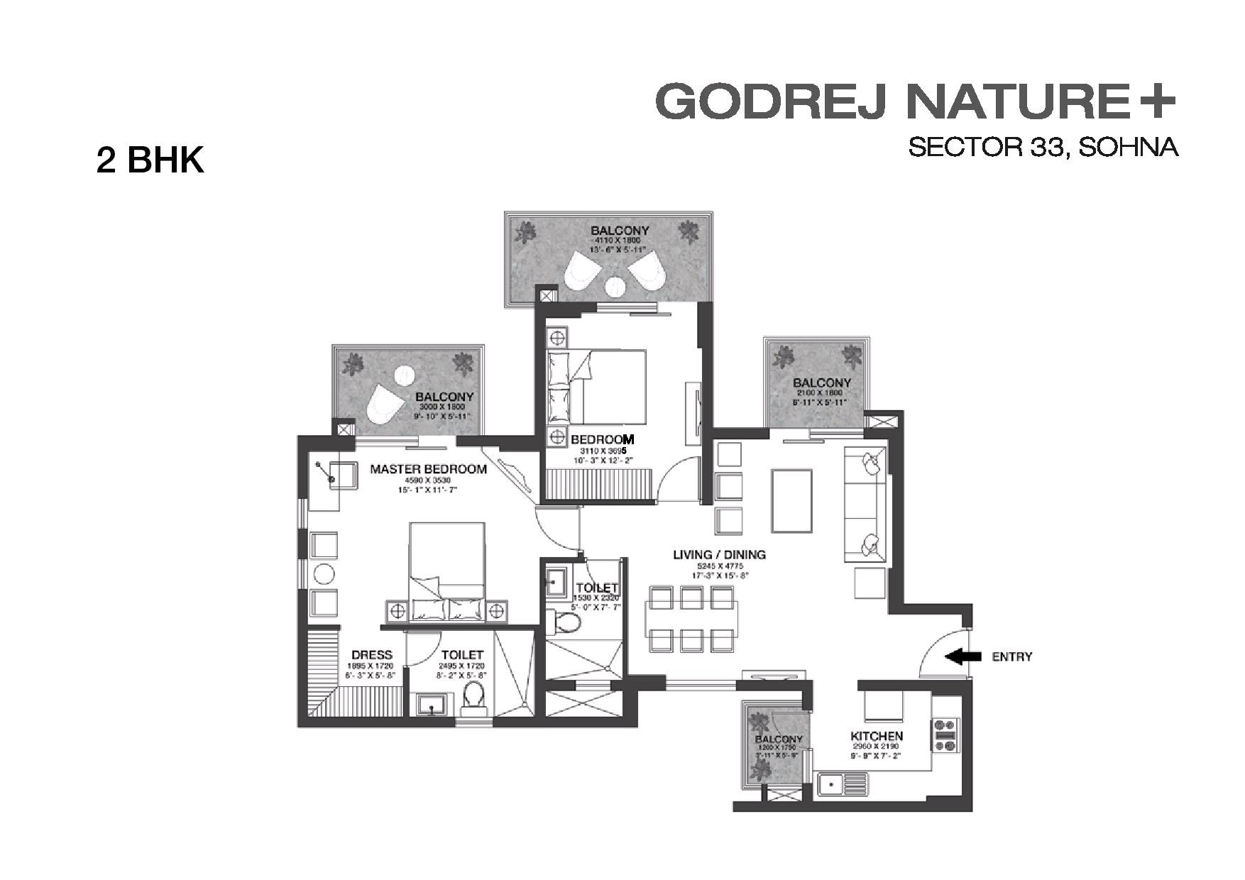 Godrej Nature Plus Floor Plan