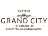 Prateek Grand City Builder logo