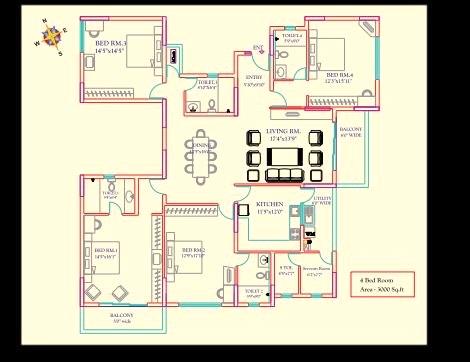 Shivalik Lakeview Phase I Floor Plan