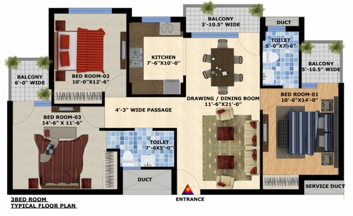 Mona Cityhomes Floor Plan
