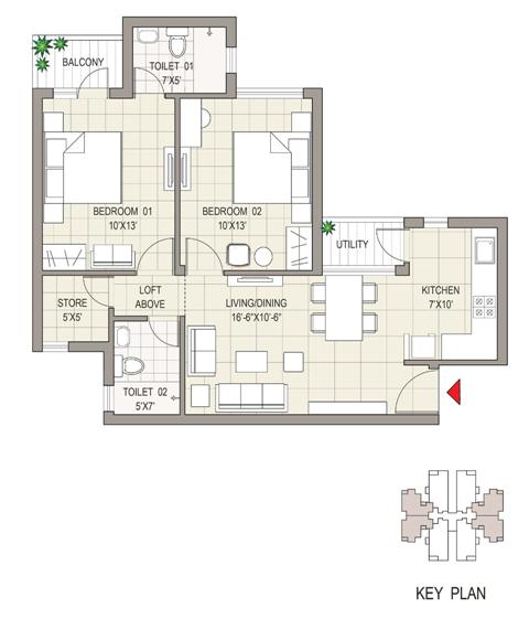 Sushma Joynest MOH 1 Floor Plan