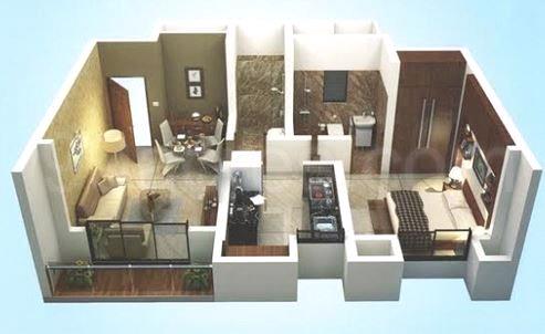 Kolte Patil I Towers Exente Floor Plan