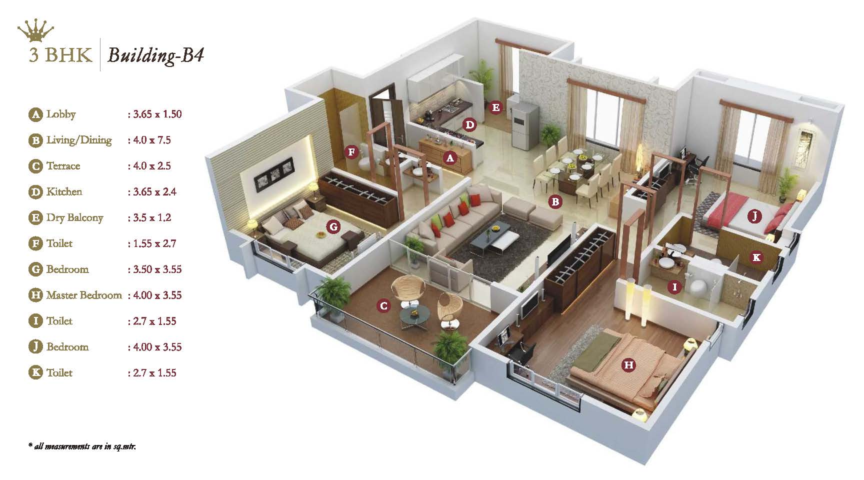 Kumar Princetown Royal Floor Plan