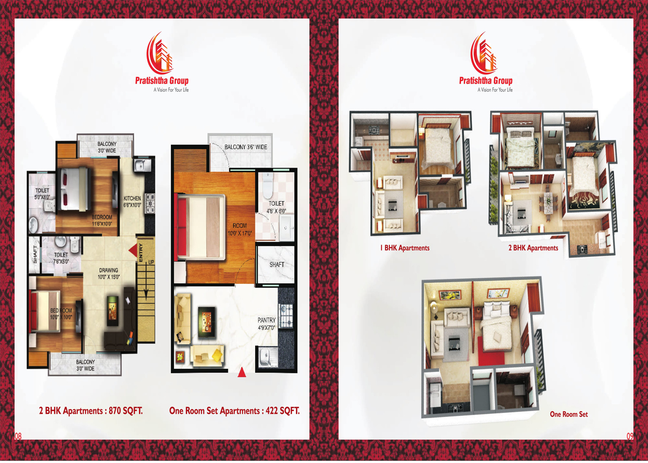 Pratishtha Smart Homes Floor Plan