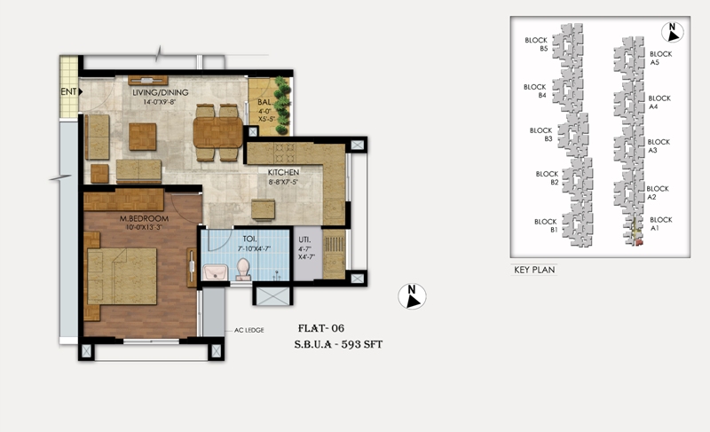 Mahaveer Ranches Floor Plan