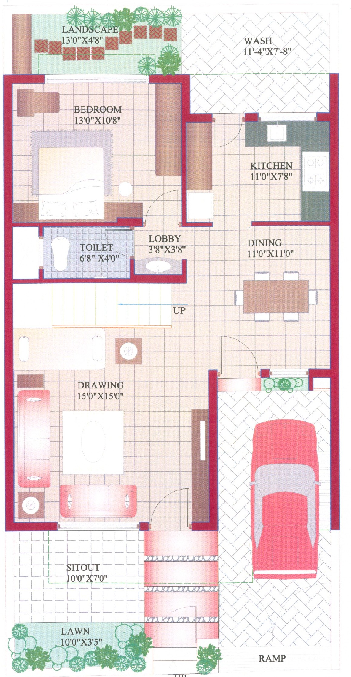 Agarwal Chameli Villas Floor Plan
