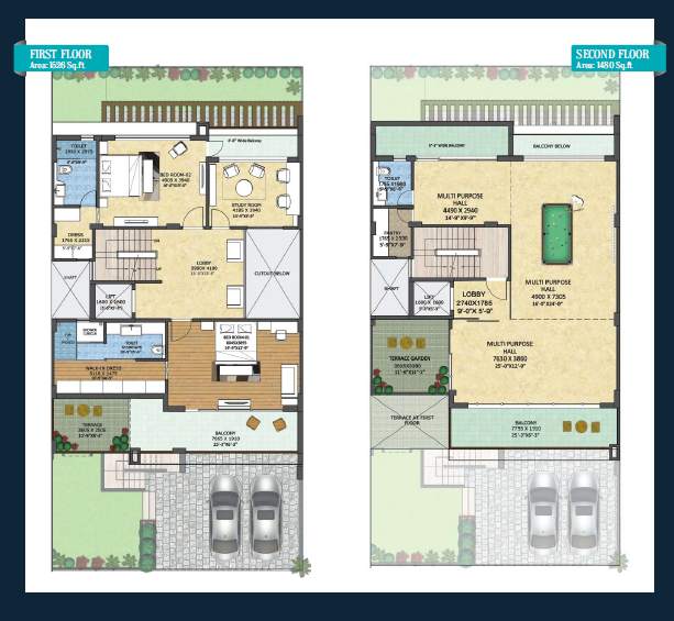 Rishita Mulberry Villas Floor Plan