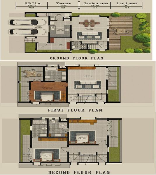 Edifice Villa Villye Floor Plan