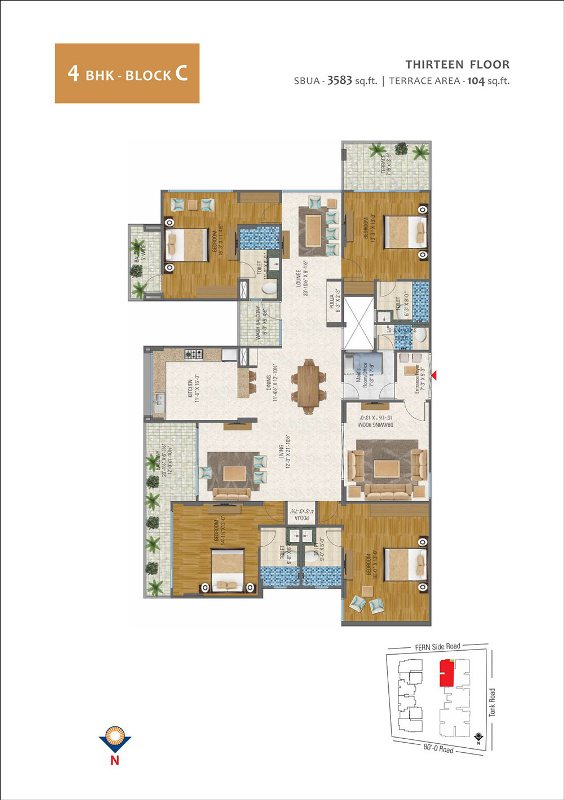 Manglam Radiance Floor Plan