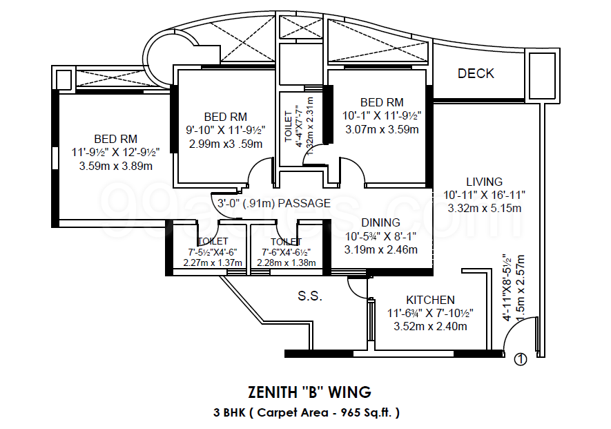 K Hemani Zenith Floor Plan
