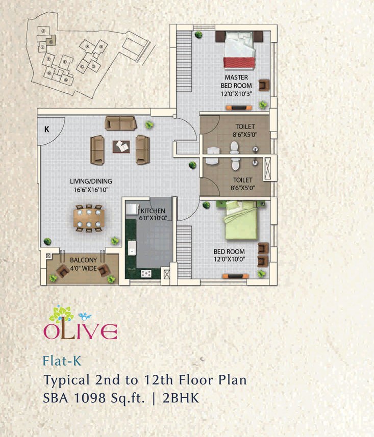 Oswal Orchard County Floor Plan
