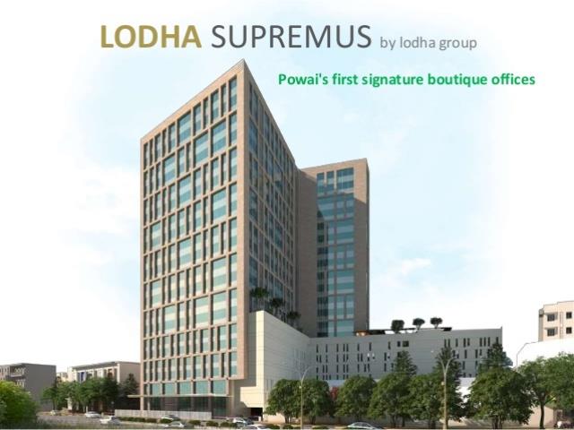 Lodha Supremus Banner