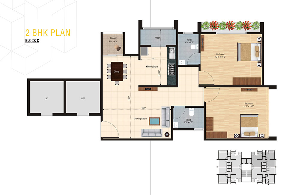 Swagat Pelican Floor Plan
