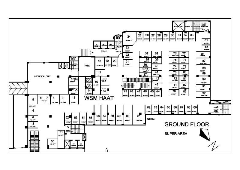 World Square Mall Floor Plan