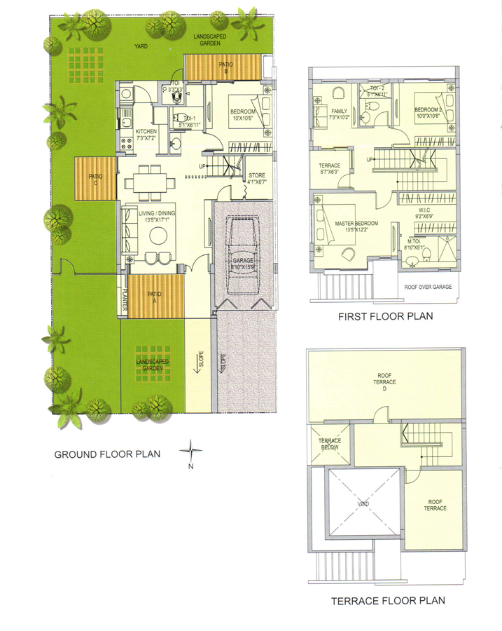 Arihant Villa Viviana Floor Plan
