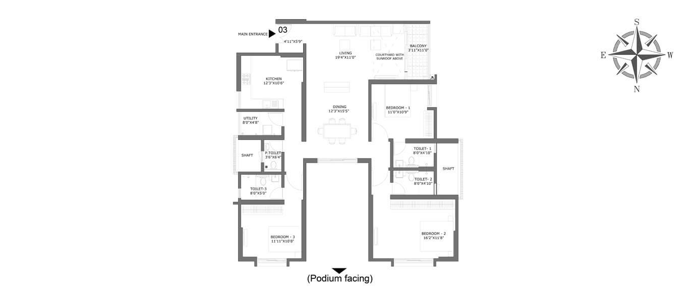 SPR City Highliving District Floor Plan