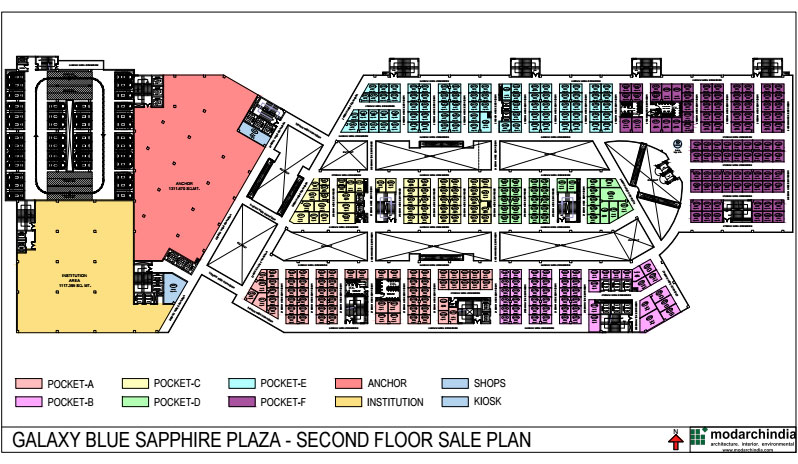 Galaxy Blue Sapphire Plaza Floor Plan
