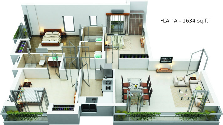 Shivam Astera Floor Plan
