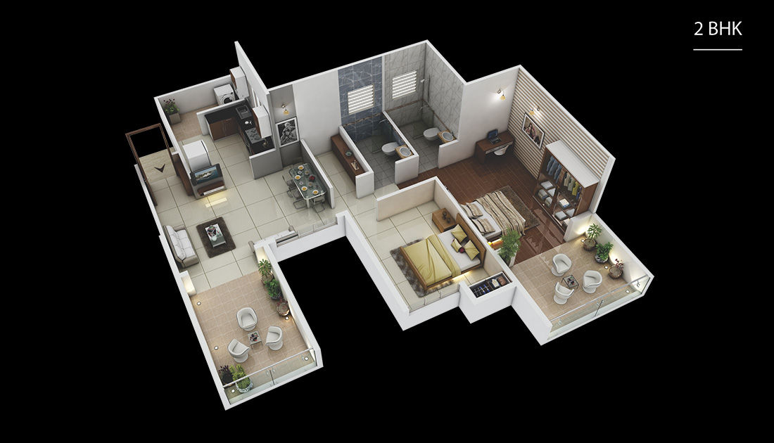 Platinum Ashutosh Residency Floor Plan