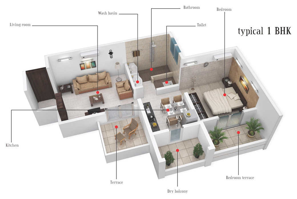 Primespace Utsav Homes  Floor Plan