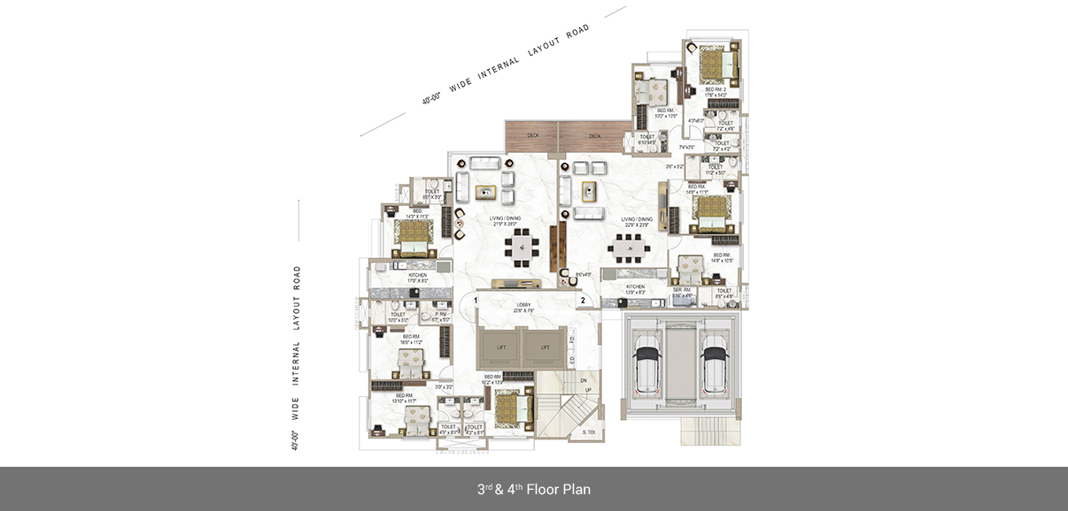 Parinee Aria Floor Plan