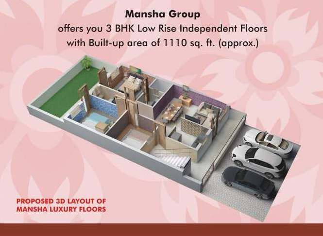 Mansha Luxury Floors Floor Plan