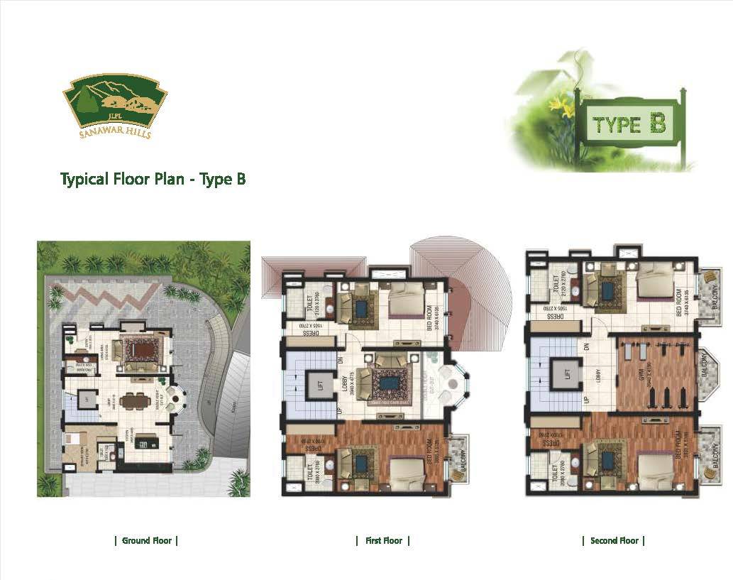 JLPL Sanawar Hills Floor Plan