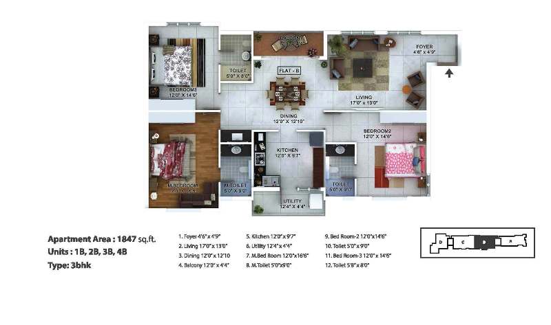 BBCL Ananya Floor Plan