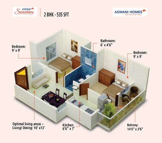 Aswani Sunshine Floor Plan