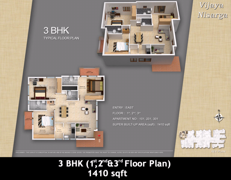 Vijaya Nisarga Floor Plan