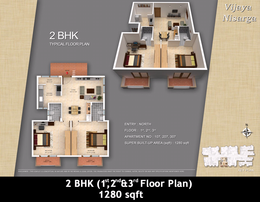 Vijaya Nisarga Floor Plan