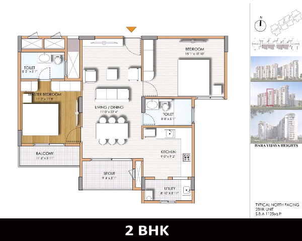 Hara Vijaya Heights Floor Plan