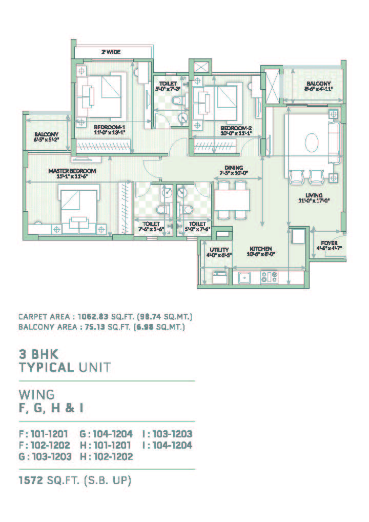 Goyal Orchid Piccadilly Floor Plan