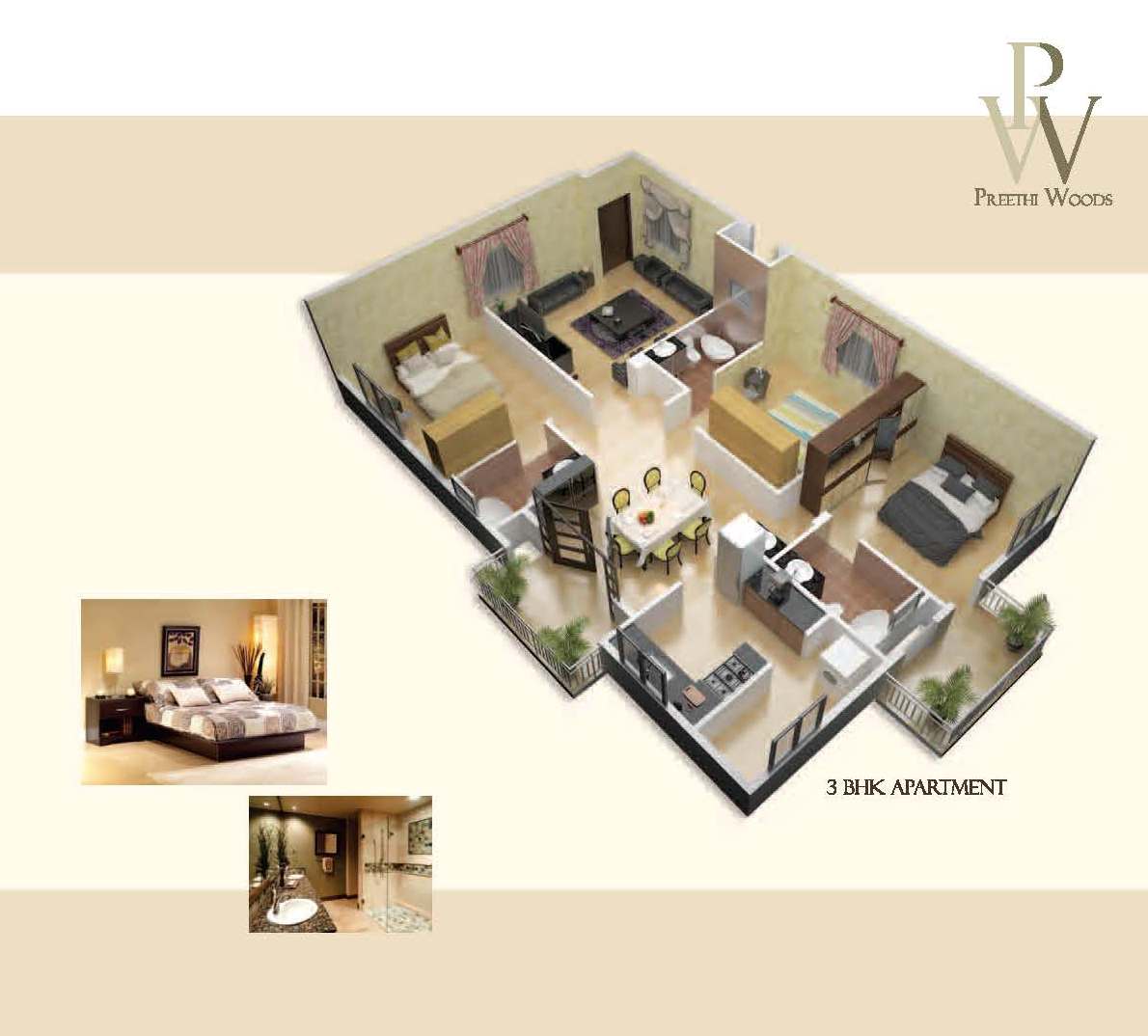RM Preethi Woods Floor Plan