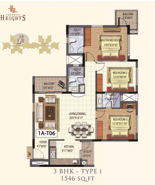 Emmanuel Heights Floor Plan
