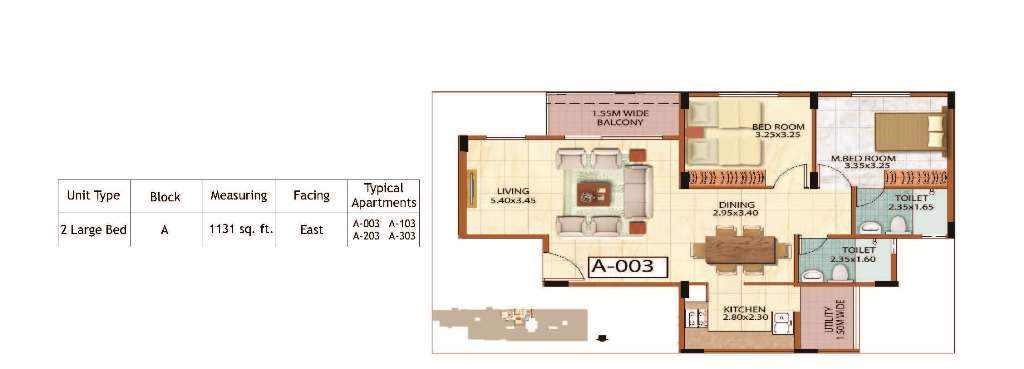 Emmanuel Residency Floor Plan