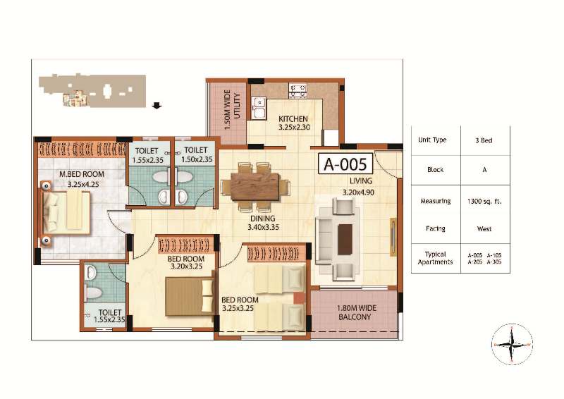 Emmanuel Residency Floor Plan