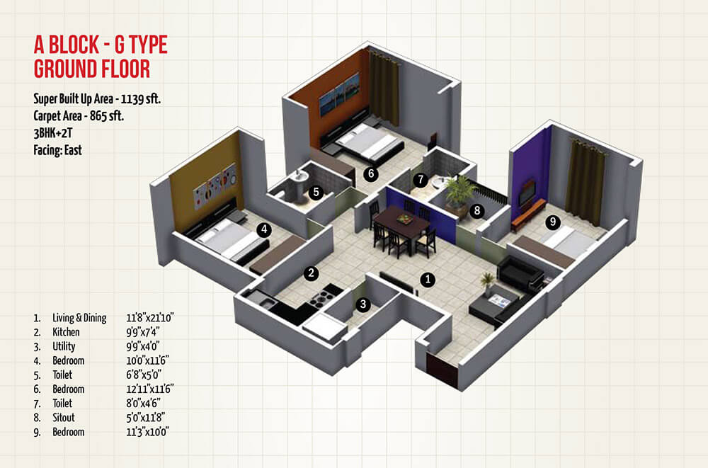 MJ Lifestyle Avershine Floor Plan