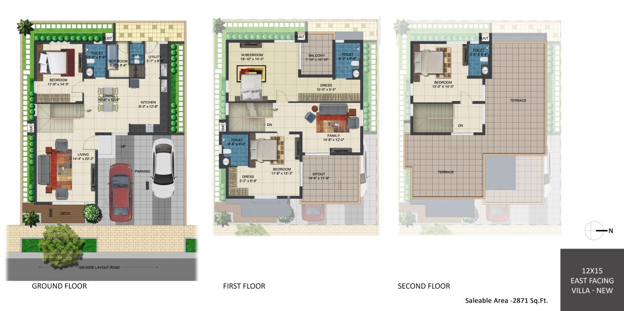 Inner Urban Serenity Floor Plan